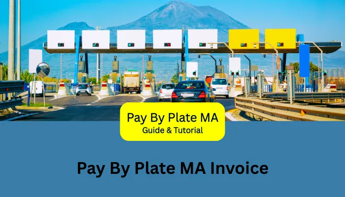 Pay By Plate MA Invoice